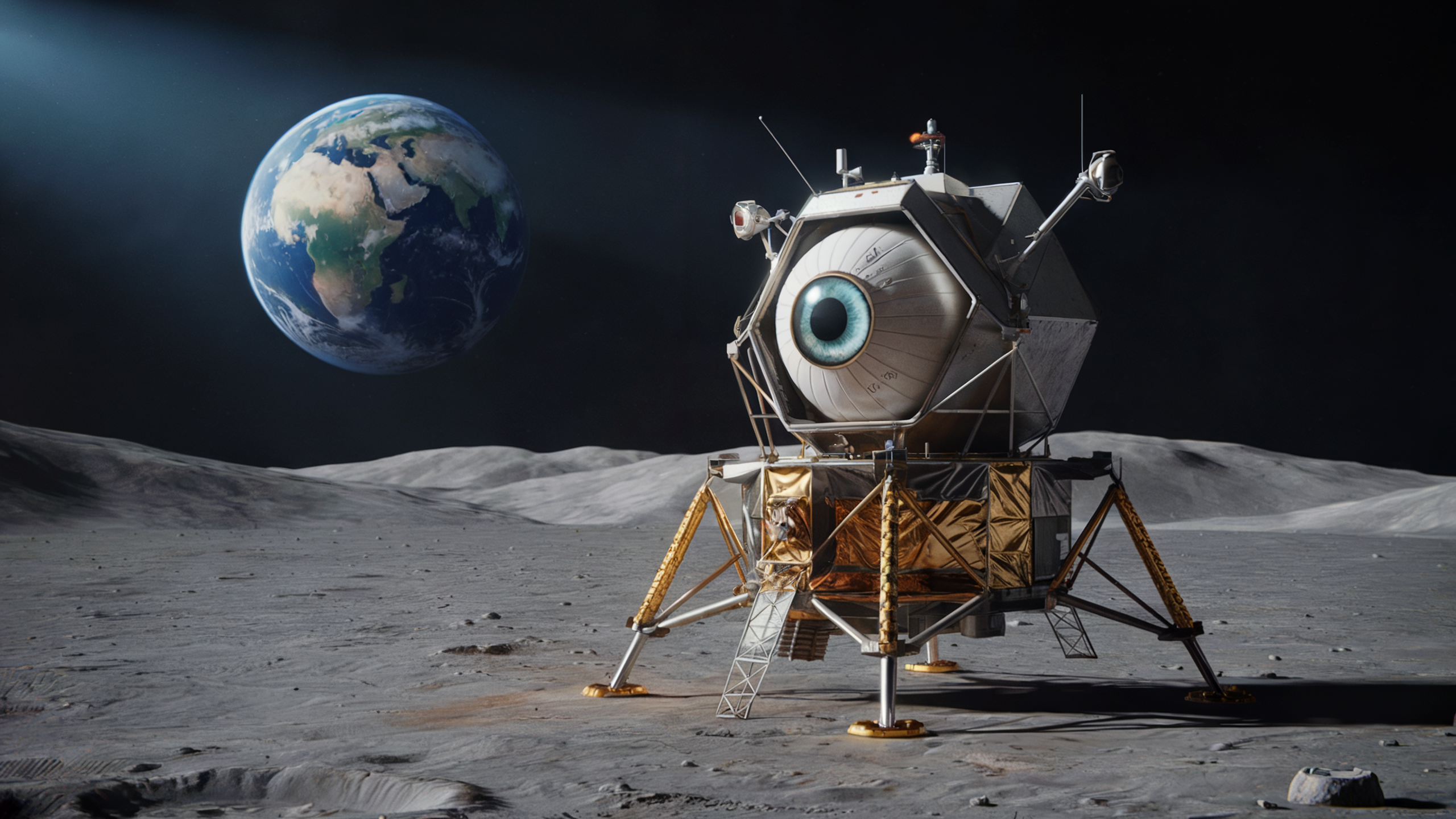 Lunar Lander 'The Stare'